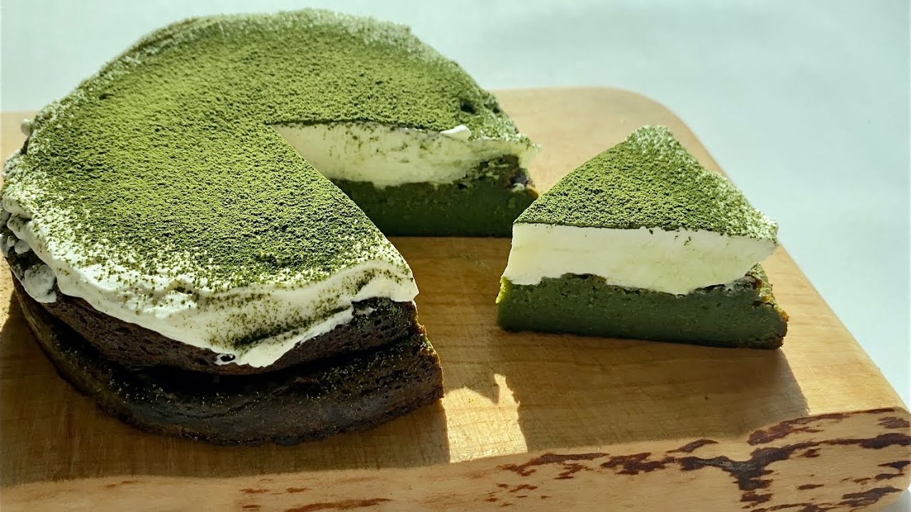 🌱꾸덕하고 정말 맛있는 말차갸또 만들기 | How to make Matcha gateau au chocolat