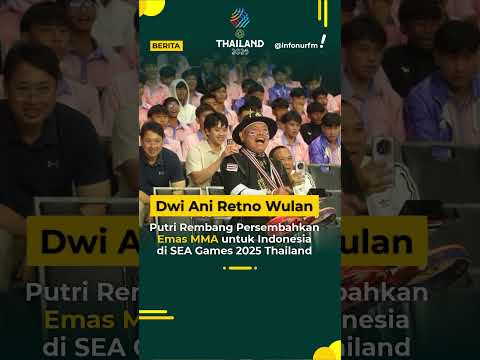Dwi Ani Retno Wulan, Putri Rembang Persembahkan Emas MMA untuk Indonesia di SEA Games 2025 Thailand