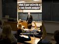 What if your entire life is a cost-benefit analysis?