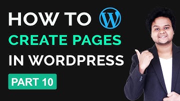 How To Create Page In WordPress | WordPress Tutorial For Beginners Part 10