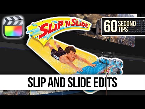 Slip and Slide Edits | FINAL CUT FRIDAYS | 60 Second Final Cut Pro Tips