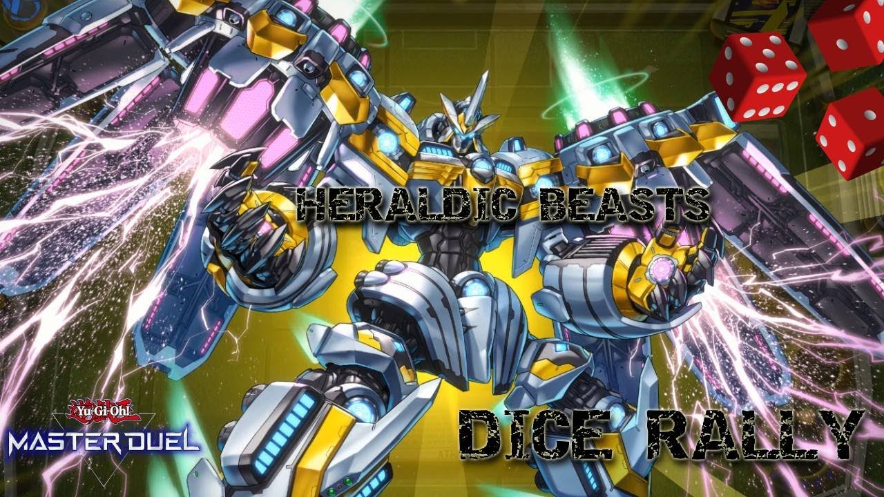 Heraldic Beasts in Yu-Gi-Oh! Master Duel: Dice Rally Event | No commentary