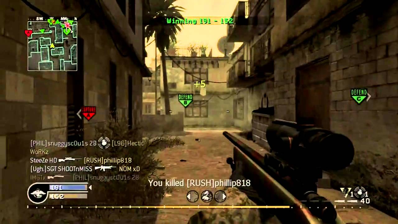 Random cod4 wallbangs ftw.