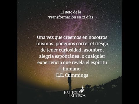 Día 4 - Desarrolla la Confianza en ti mismo - El reto de la transformación en 21 días