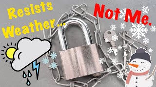[1482] The Most Weather Resistant Padlock Ever Made — S&G Environmental