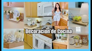 IDEAS DECORACION DE COCINA AZUL Y VERDE VERANO