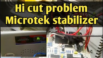 Microtek stabilizer Hi cut problem thik kre 👍#stabilizer #india #microtek #hicut