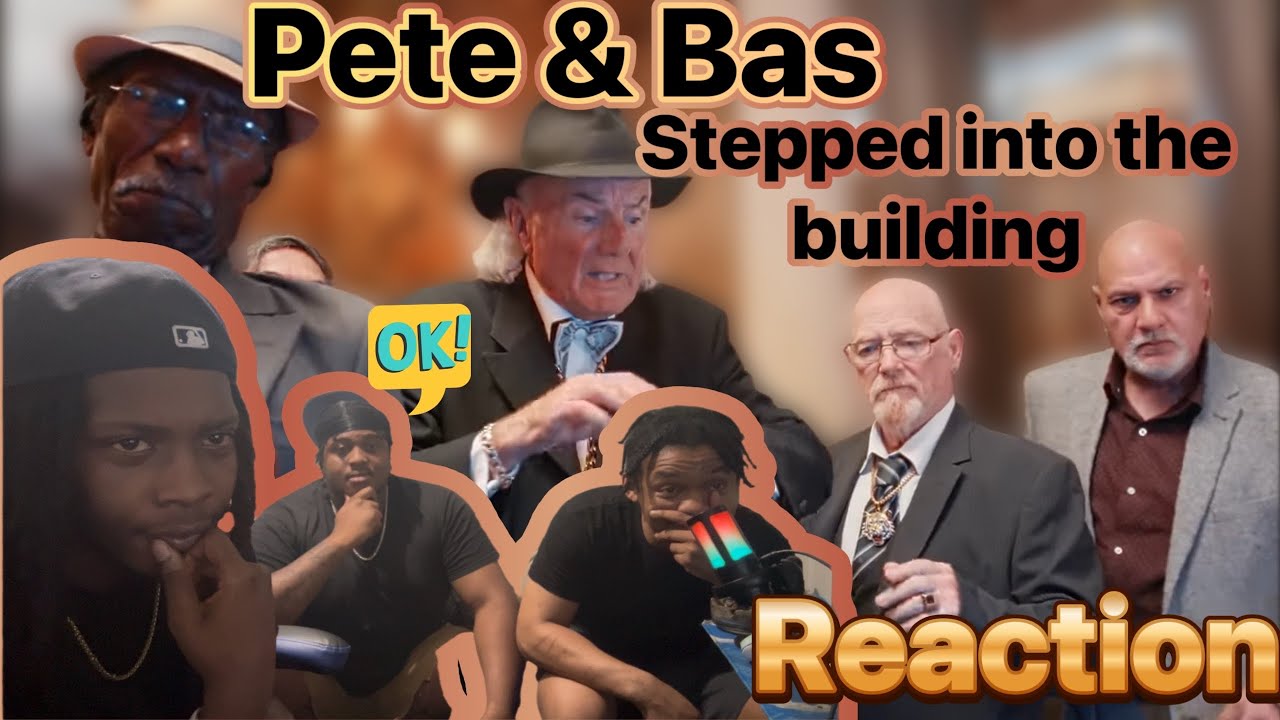 Pete & Bas - Stepped Into the Building Reaction (first listen w the guys)