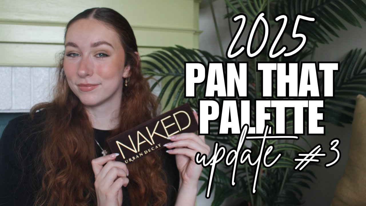 I’M MAKING PROGRESS! 2025 PAN THAT PALETTE UPDATE #3 | april usage!