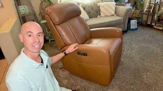 CHITA Genuine Leather Power Recliner Review Worth It Luxury Comfort Without a Bulky Recliner
