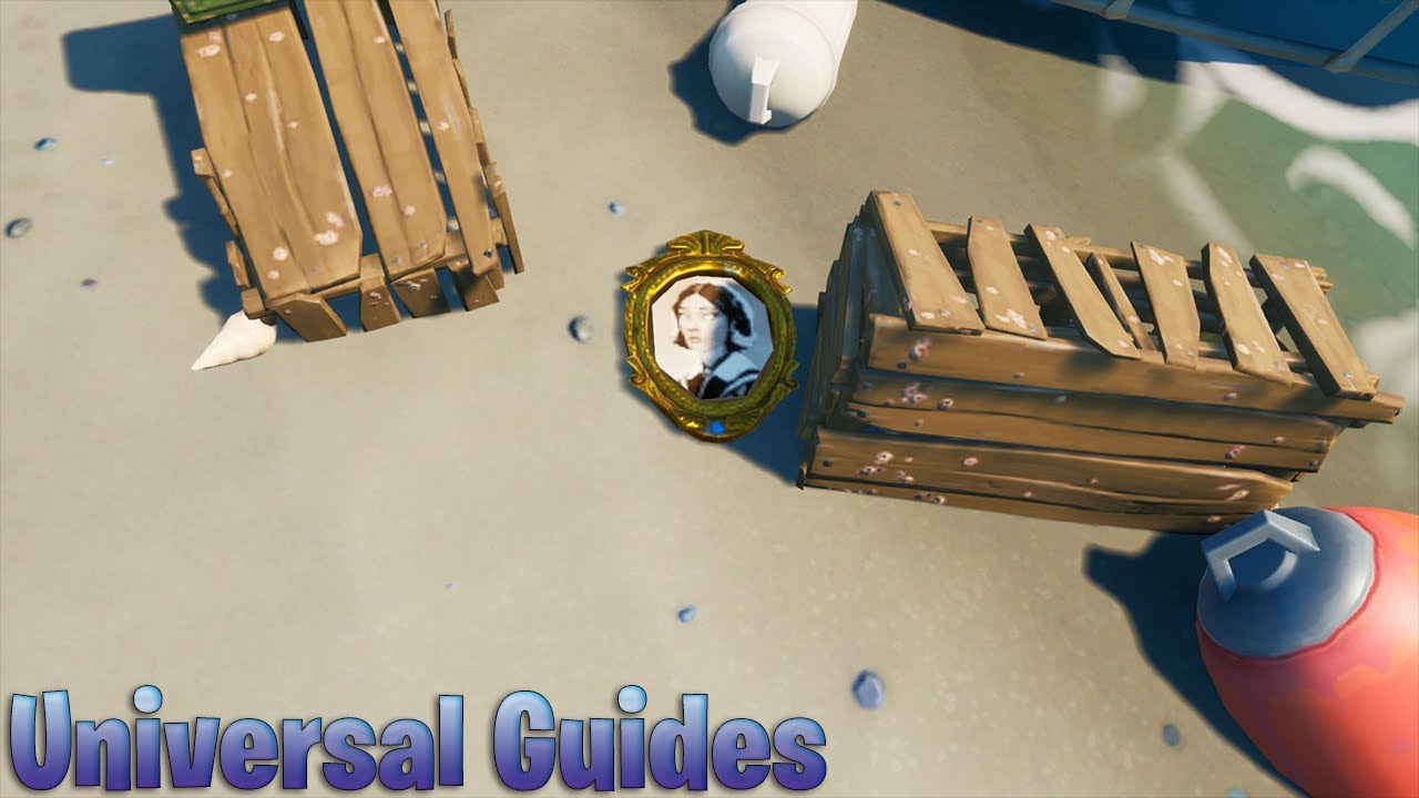 Find a family portrait from a shipwreck - Fortnite Week 12 Challenge Guide