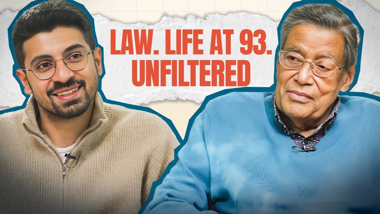 93 and Going Full Steam Ahead — What Work Life Balance Means to a Legal Legend ft KK Venugopal