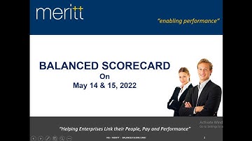 Balanced Scorecard (Part 2) 14-15 May