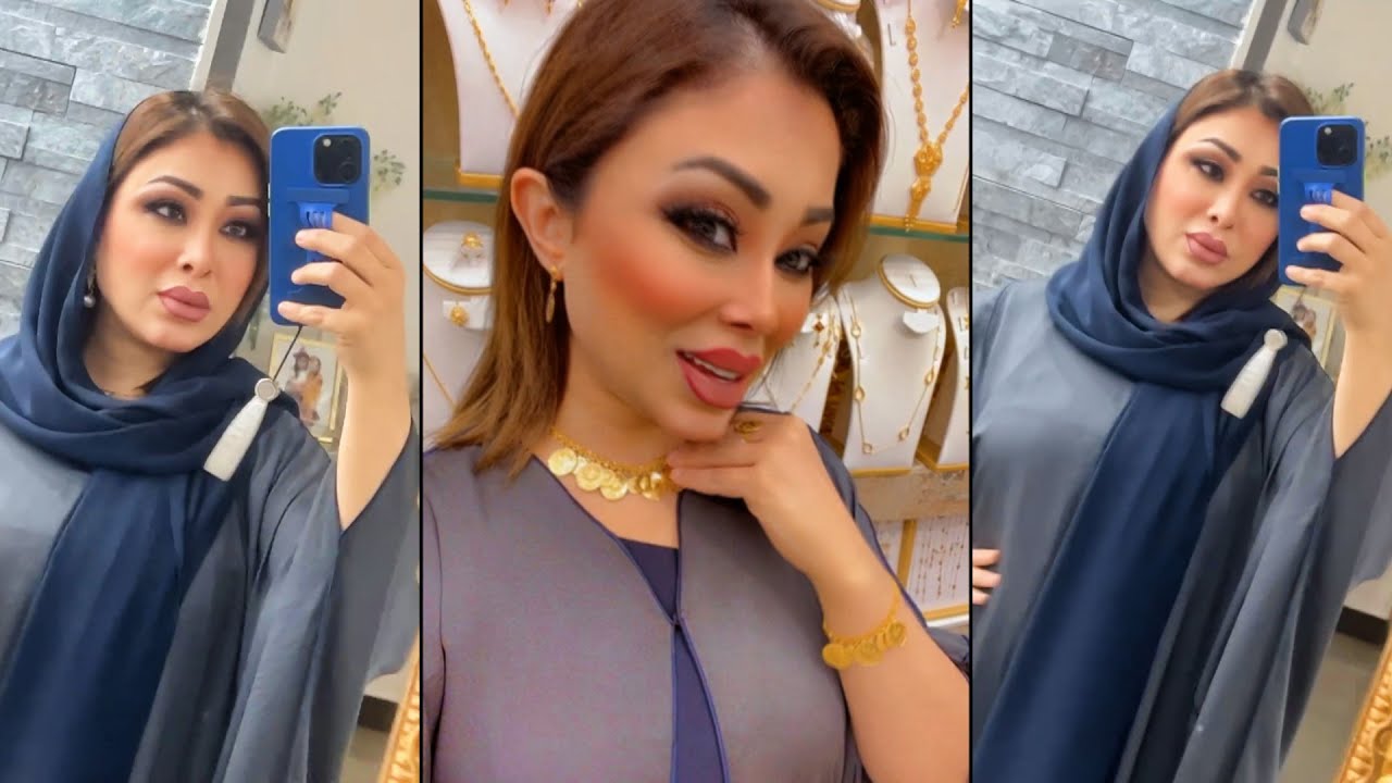 ابرار الكويتية لابسة العباية رايحة سوق الذهب في الجهراء ❤️