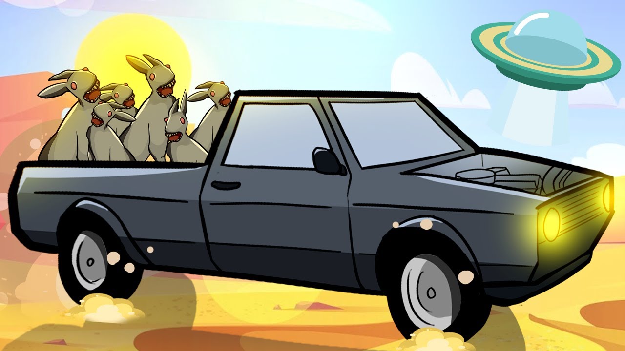 I FILLED My Car Up with Zombie Rabbits to Attract UFOs in The Long ...