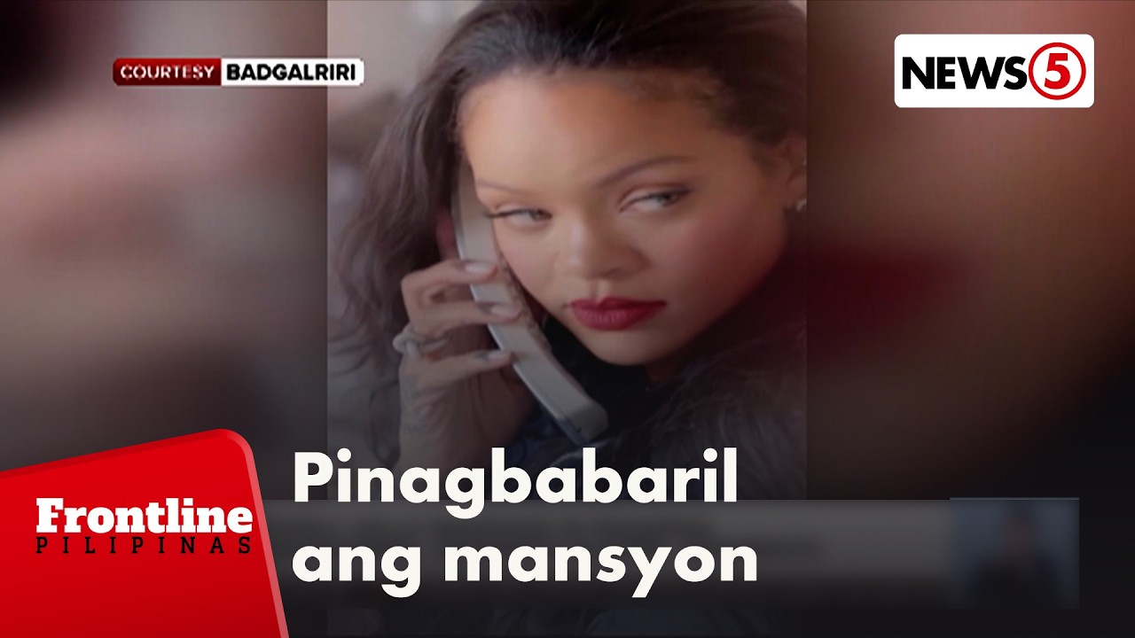 Beverly Hills mansion ni Rihanna, pinagbabaril; babaeng suspek, naaresto | Frontline Pilipinas