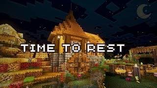 a quiet place and minecraft music for deep sleep...