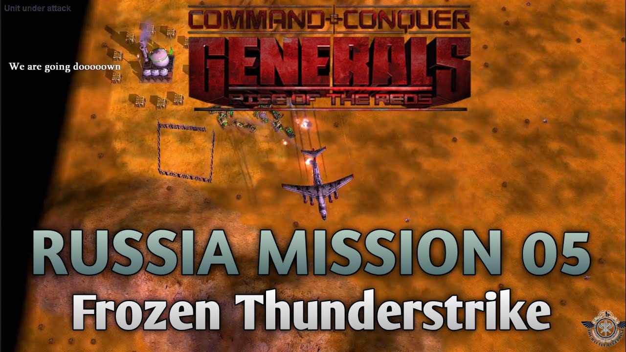 Миссия 05 «Россия» – «Замороженный громовой удар»! | Геймплей C&C Generals: Rise of the Reds
