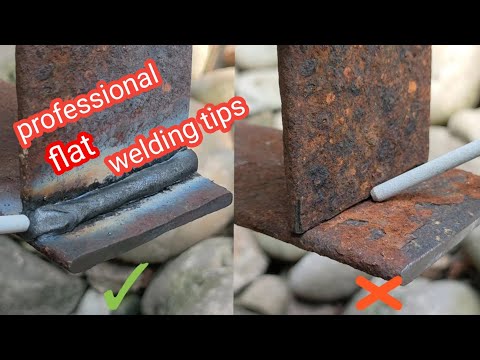 stop bad welding !!! three welding techniques position 2f