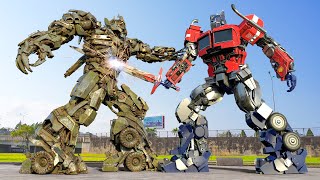 Optimus Prime vs Megatron การต่อสู้ล่าสุด - หนังใหม่ 2024 | พาราเมาท์ พิคเจอร์ส [HD]