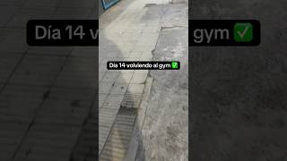 Día 14 volviendo al gym #argentina #motivacion #dia14