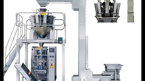 Automatic multi-head peanut weighing bagging machine