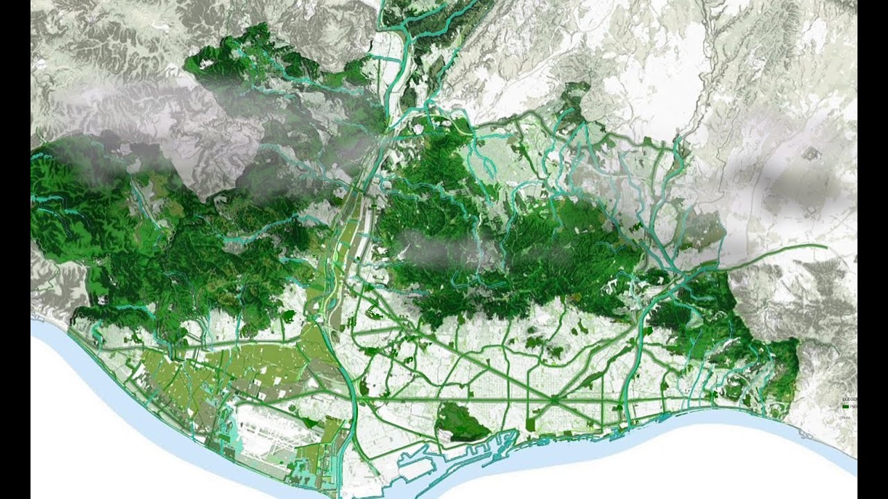 La infraestructura verde de la metrópolis de Barcelona