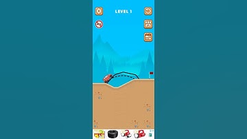 Draw bridge puzzle game level 1. #shorts #ytshorts