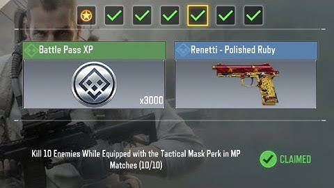 How To Kill 10 Enemies While Equipped With The Tactical Mask Perk In MP Matches? Call Of Duty Mobile