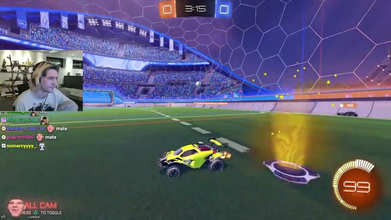 xQc, Jesse and GreekGodx Turn into Pro RL players