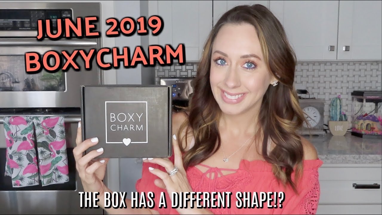 JUNE 2019 BOXYCHARM// Ok, I'm a little excited!!