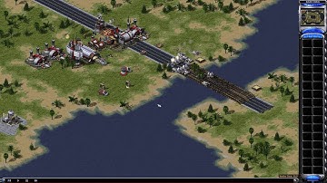 Red Alert 2 : Chrono Divide 1v1 Colonel Rank France Gameplay