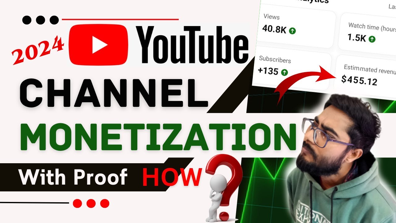 Youtube Channel Monetization Process 2024 | How To Apply For Youtube ...