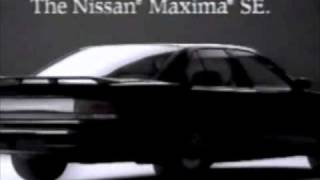 Nissan Maxima Se Commercial - 1991