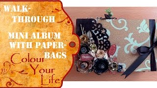 Scrapbooking Photo Album 2  Paper Bag Mini