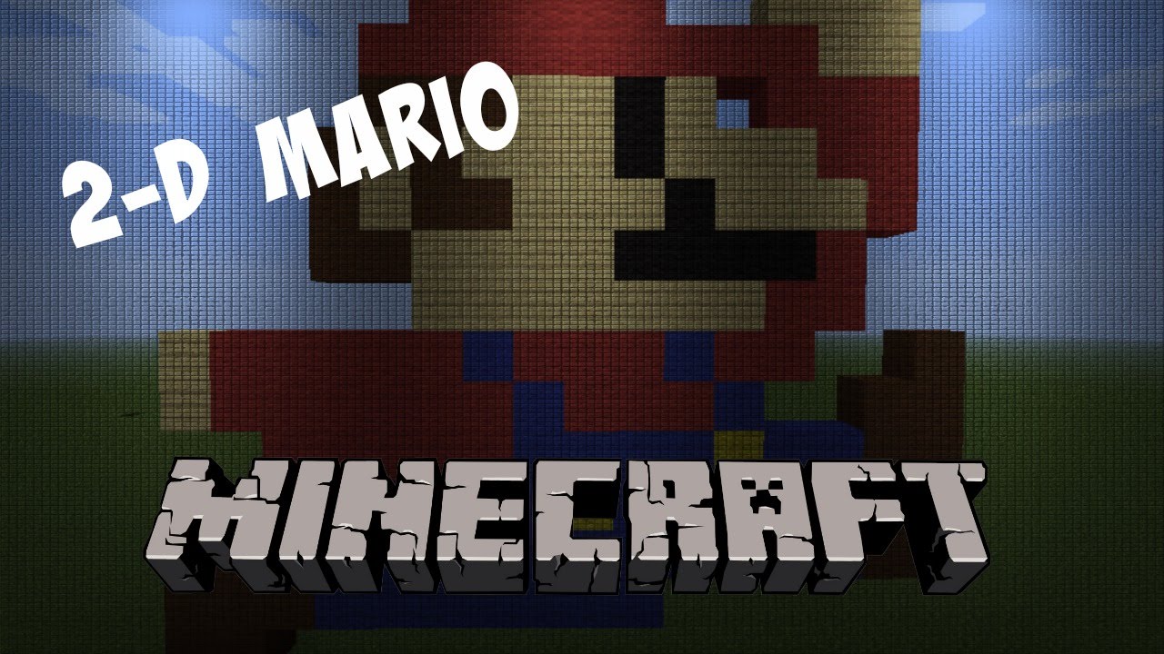 Minecraft: 2-D Mario World - YouTube