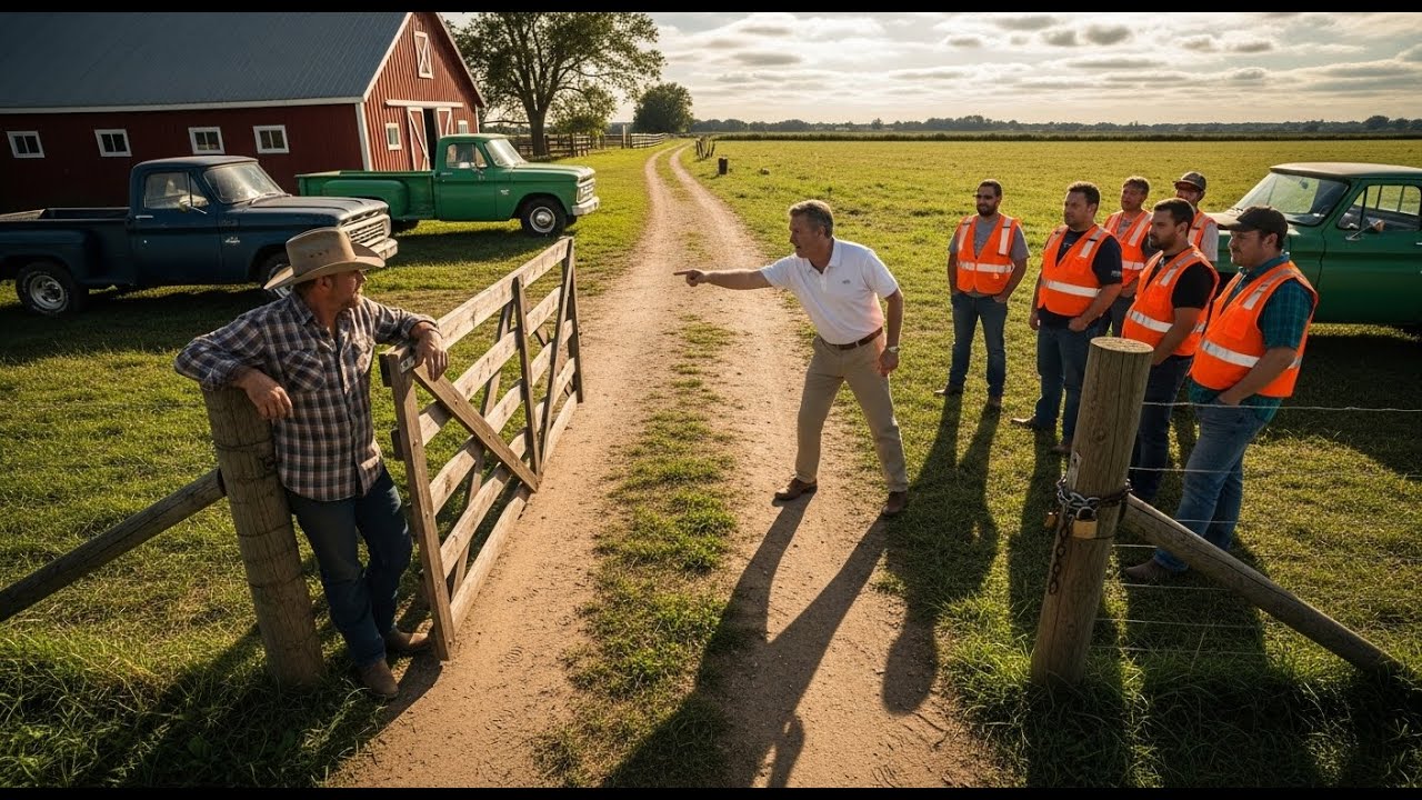 HOA Karen Keeps Sending Workers Into My Barn — So I Locked the Gate and Called the Cops!