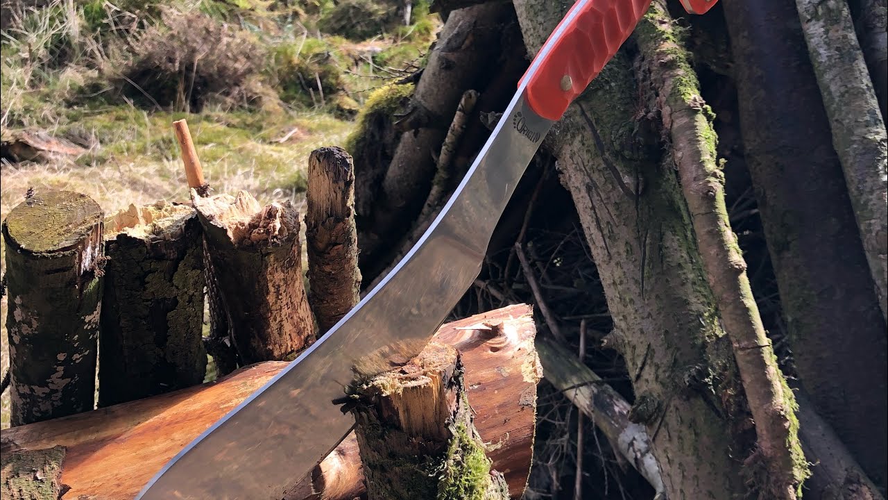 С Новым годом - ножи происхождения Паранг, подготовка к огню