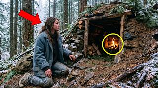 Thrown Out At 16, She Built A Dugout Shed For $10 — Until Her Firewood Stayed Dry All Winter