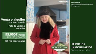 Venta o alquiler de Local Restaurante con Parrilla en Pola de Laviana, Asturias
