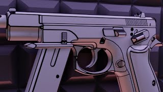 CZ 75A | Black bar skin for Counter-Strike 2 screenshot 4