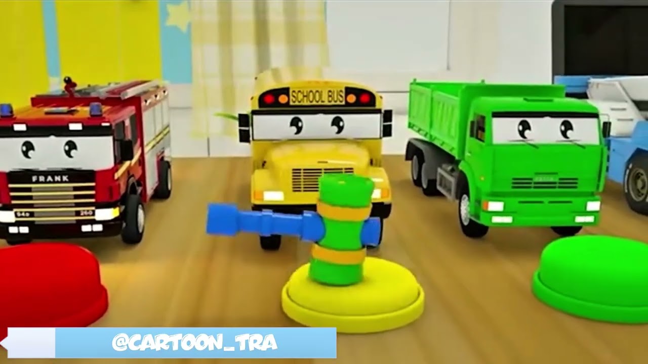 Colorful Cars & Trucks: Learn Color Names for Children | Educational Cartoon