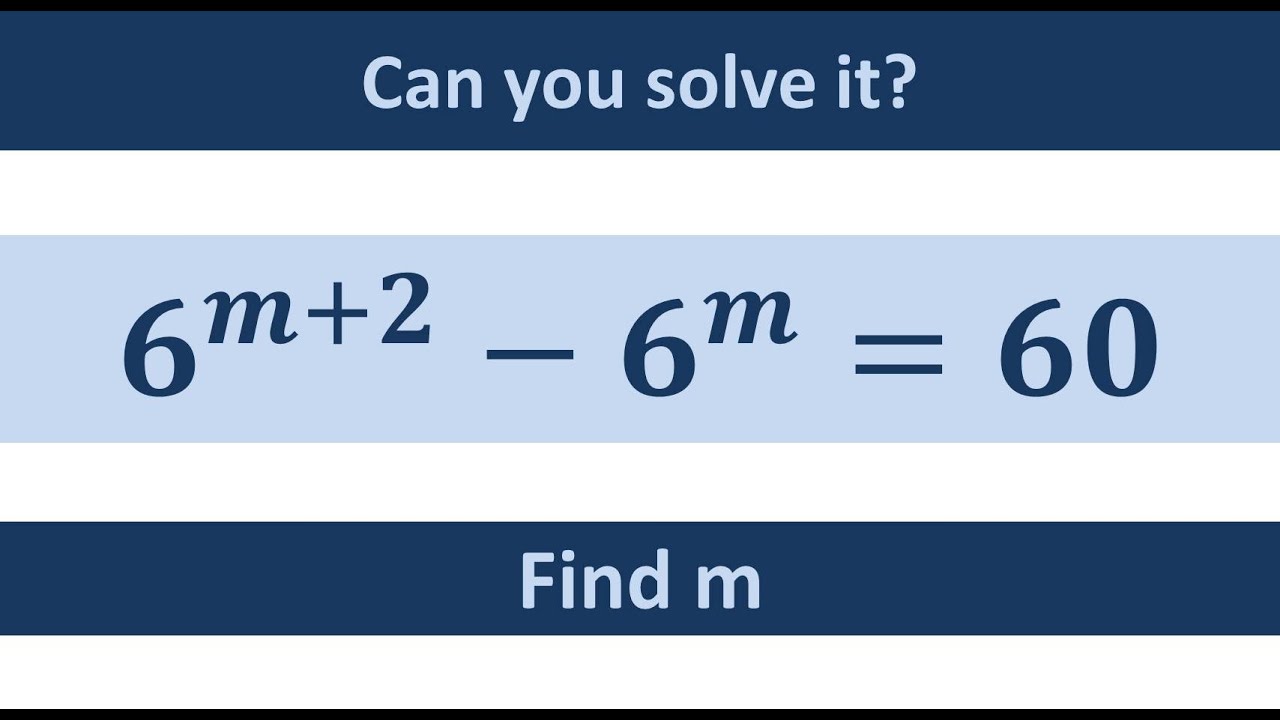 Harvard University Entrance Test Tricks |  Find m