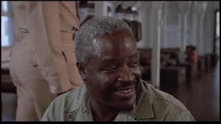 Art Evans as Private Wilkie - Two scenes from "A Soldier's Story" (1984)