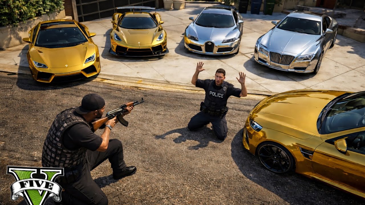 	“GTA 5 Car Spray Rampage 😈 | Police Chase Gone Wrong | EPIC FAIL