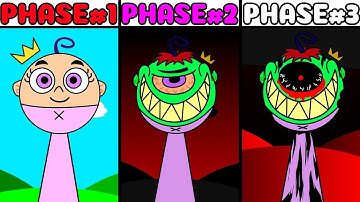 All Phases in Newest Sprunki OC of Poof (from The Fairly OddParents): From Phase 1 to 3!