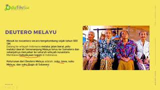 Asal usul nenek moyang Bangsa Indonesia - Sejarah Indonesia Kelas X