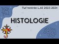 Tr las 20232024  cours dhistologie