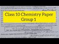 class 10 chemistry paper group 1/chemistry paper group 1/chemistry paper class 10 /