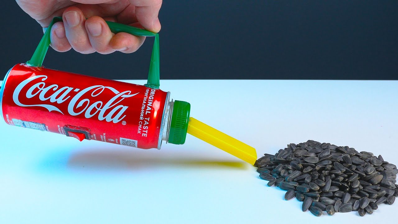 How To Make A Vacuum Cleaner From Coca Cola Top Ideas YouTube